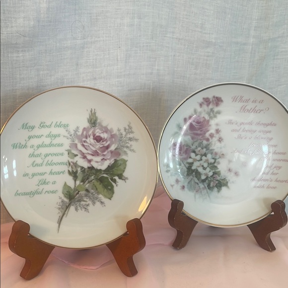 Inspirational small plate decor set of 2 - Picture 1 of 1